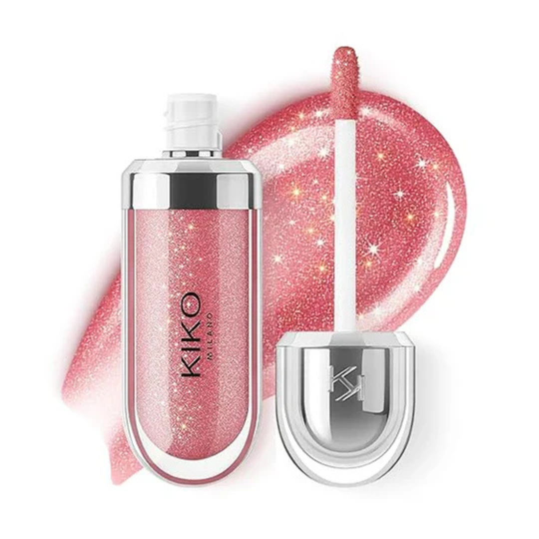 KIKO Milano 3D Hydra Lip Gloss – High Shine, Hydrating, Plumping, Non-Sticky, Moisturizing Lip Makeup